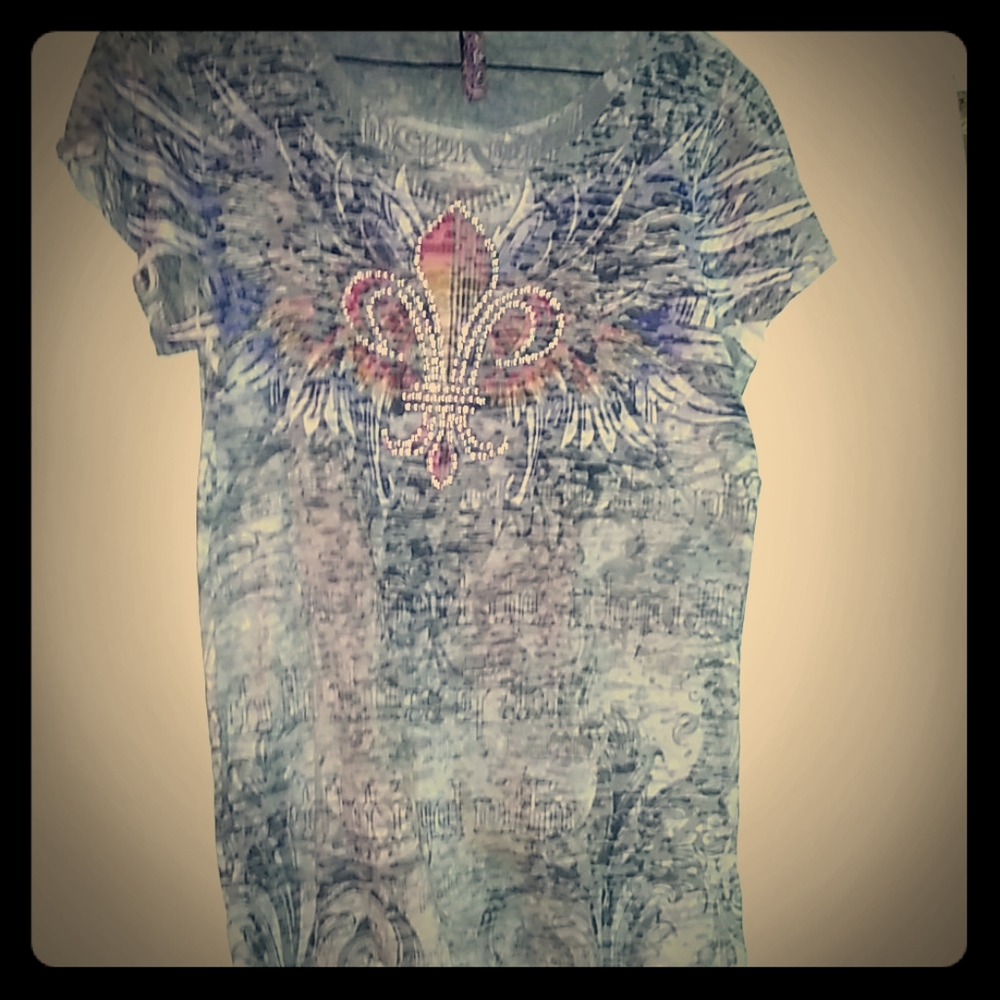 Tissue tee, rock & roll, western